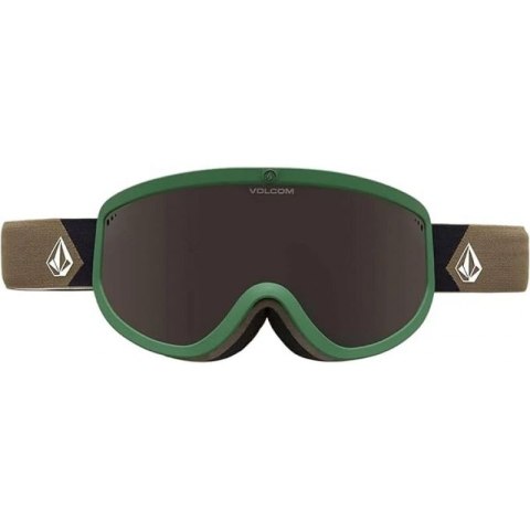 Gogle narciarskie damskie/meskie Volcom Footprints sportowe snowboardowe ochrona UV zielone (VG0622108) Volcom