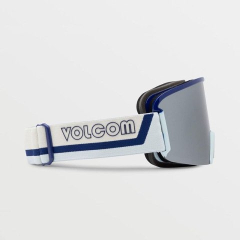 Gogle snowboardowe Volcom GARDEN DARK BLUE OFF WHITE SKY/SILVER CHROME (VG0122106) Volcom