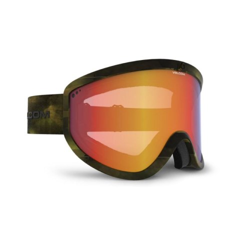 Gogle snowboardowe Volcom Garden Matte White/Pink Chrome ochrona UV różowe (VG0122101) Volcom