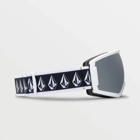 Gogle snowboardowe Volcom MIGRATIONS WHITE RERUN/SILVER CHROME (VG0022116) Volcom