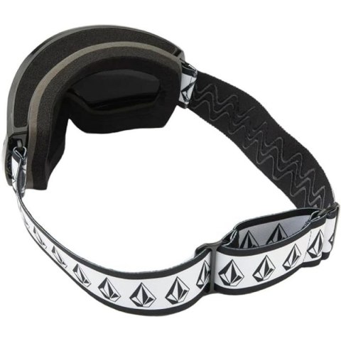 Gogle snowboardowe damskie/męskie Volcom Migrations narciarskie zimowe sportowe czarne (VG0022302) Volcom