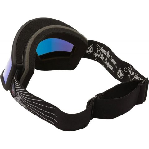 Gogle snowboardowe damskie/męskie Volcom Yae zimowe sportowe narciarskie niebieskie (VG0722319) Volcom