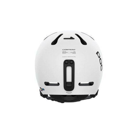 Kask narciarski męski damski POC FORNIX lekki wzmocniony aramidem biały (10479_1036) POC