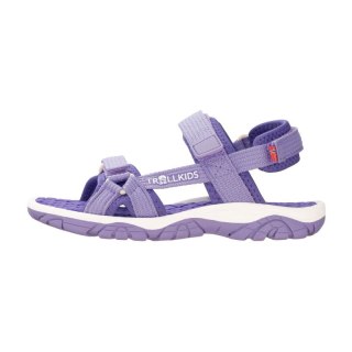 Sandały sportowe dziecięce dla chłopca/dziewczynki Trollkids Kids Oslofjord Sandal lilac (268-118) Trollkids