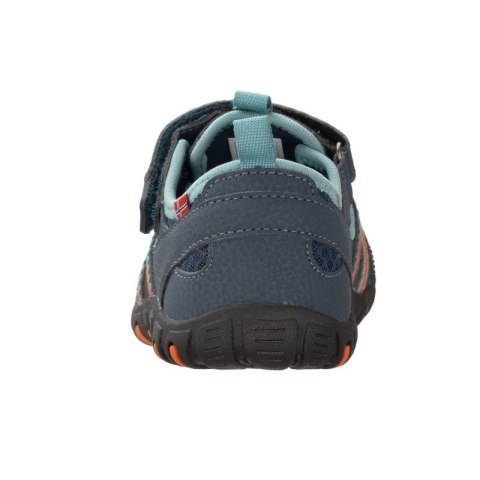 Sandały sportowe dziecięce dla chłopca/dziewczynki Trollkids Kids Sandefjord Sandal XT dark navy/dusky turquoise/glow orange (66 Trollkids