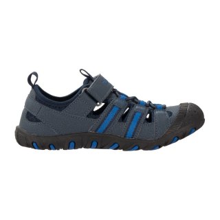 Sandały sportowe dziecięce dla chłopca/dziewczynki Trollkids Kids Sandefjord Sandal XT navy/medium blue (668-117) Trollkids