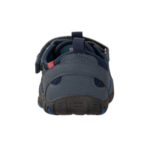 Sandały sportowe dziecięce dla chłopca/dziewczynki Trollkids Kids Sandefjord Sandal XT navy/medium blue (668-117) Trollkids
