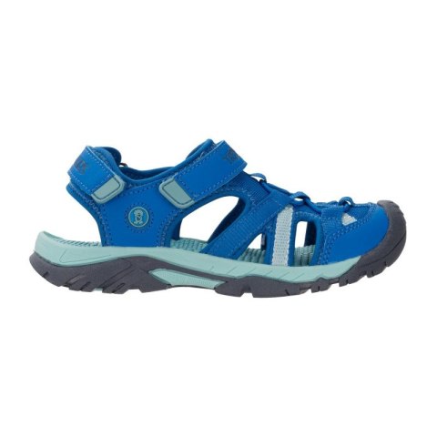 Sandały sportowe dziecięce dla chłopca/dziewczynki Trollkids Kids Stavanger Sandal XT cobalt blue/dusky turquoise/dark navy (659 Trollkids