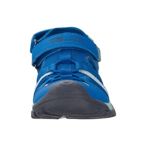 Sandały sportowe dziecięce dla chłopca/dziewczynki Trollkids Kids Stavanger Sandal XT cobalt blue/dusky turquoise/dark navy (659 Trollkids