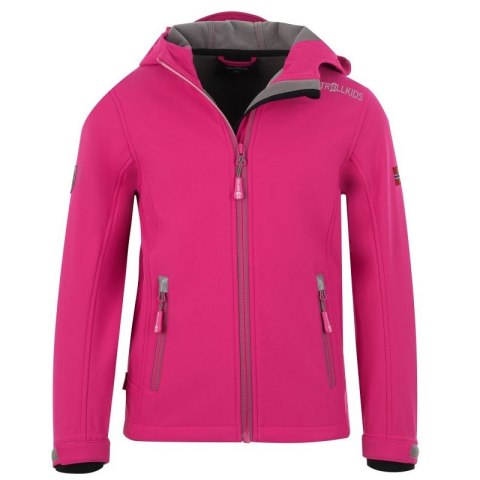 Kurtka softshell Trollkids Girls Trollfjord Jacket Jr 175-202 Trollkids