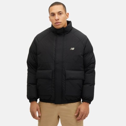 Kurtka puchowa New Balance Academy Mix Down Jack M MJ34302BK New Balance