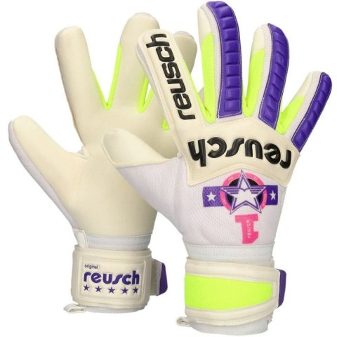 Rękawice bramkarskie Reusch Legacy Pro Am Silver M 54 70 205 1055 Reusch