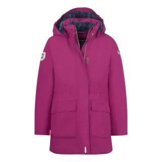 Kurtka puchowa dla dziewczynki Trollkids Girls Alesund Coat wodoodporna różowa (301-235) Trollkids