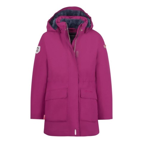 Kurtka puchowa dla dziewczynki Trollkids Girls Alesund Coat wodoodporna różowa (301-235) Trollkids