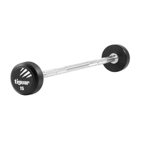 Barbell prosty tiguar PU 15 kg TI-WPBPU015 Tiguar