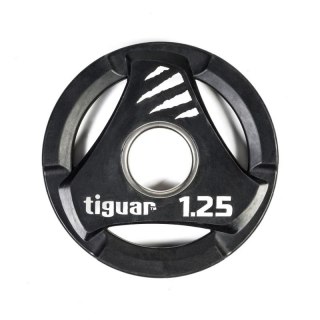 Talerz olimpijski tiguar PU 1,25 kg TI-WTPU00125 Tiguar