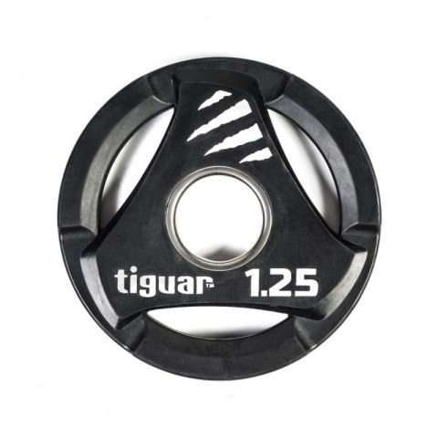 Talerz olimpijski tiguar PU 1,25 kg TI-WTPU00125 Tiguar