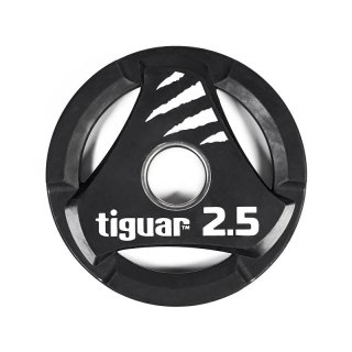 Talerz olimpijski tiguar PU 2,5 kg TI-WTPU00250 Tiguar