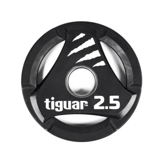 Talerz olimpijski tiguar PU 2,5 kg TI-WTPU00250 Tiguar