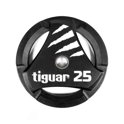 Talerz olimpijski tiguar PU 25 kg TI-WTPU02500 Tiguar
