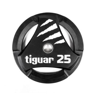 Talerz olimpijski tiguar PU 25 kg TI-WTPU02500 Tiguar