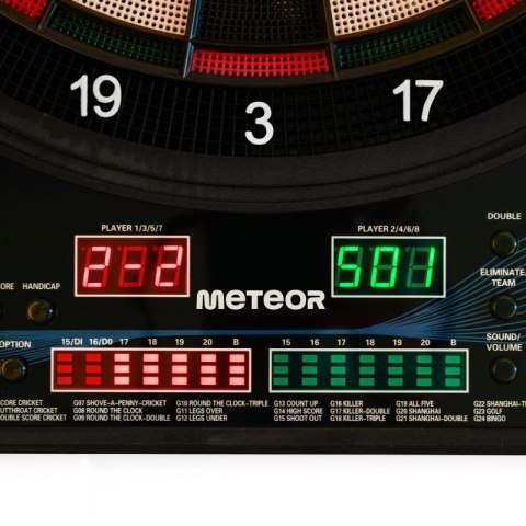 Tarcza do darta Meteor elektroniczna 4-led 24689 Meteor