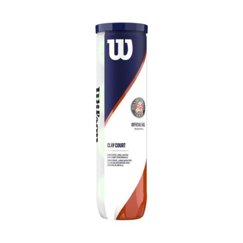 Piłki do tenisa ziemnego Wilson Roland Garros Clay Court 4 szt. WRT115000 Wilson