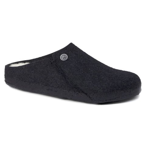 Kapcie damskie/męskie ocieplane Birkenstock Anthracite z wełnianego filcu narrow wąskie (1015084) Birkenstock