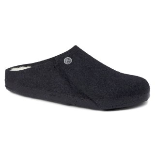 Kapcie damskie/męskie ocieplane Birkenstock Zermatt Anthracite z wełnianego filcu regular szerokie (1015090) Birkenstock