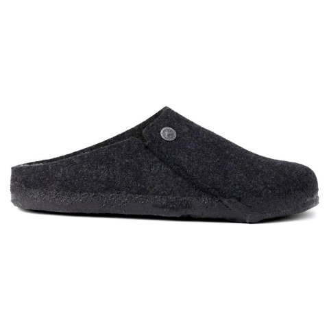Kapcie damskie/męskie ocieplane Birkenstock Zermatt Anthracite z wełnianego filcu regular szerokie (1015090) Birkenstock