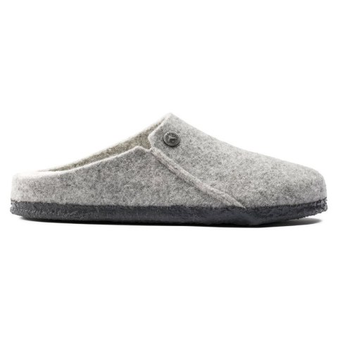 Kapcie męskie/damskie ocieplane Birkenstock Zermatt Light Gray z wełnianego filcu regular szerokie (1015092) Birkenstock