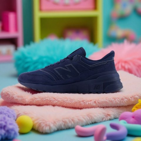 Sneakersy męskie New Balance 997 buty sportowe zamszowe lifestylowe granatowe (U997RMH) New Balance