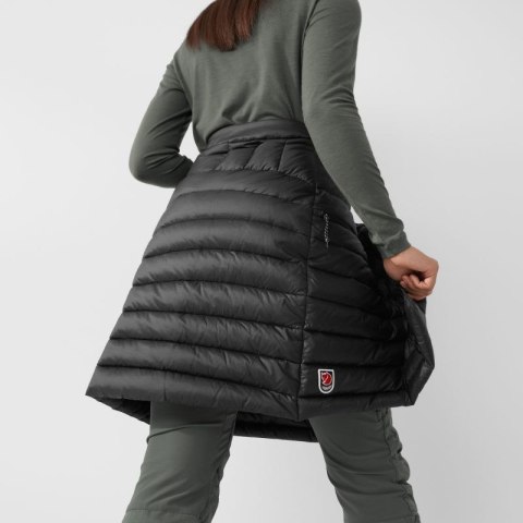 Spódnica trekkingowa damska Fjällräven Expedition Pack Down Skirt Black puchowa czarna (F86367-550) Fjällräven