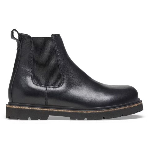 Sztyblety męskie Birkenstock Highwood Slip On M LENA Black ze skóry naturalnej (1025764) Birkenstock