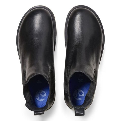 Sztyblety męskie Birkenstock Highwood Slip On M LENA Black ze skóry naturalnej (1025764) Birkenstock