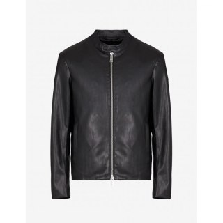 Kurtka skórzana ze stójką dla mężczyzn Armani Exchange (8NZB08-ZNAAZ-1200)