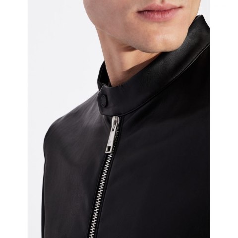 Kurtka skórzana ze stójką dla mężczyzn Armani Exchange (8NZB08-ZNAAZ-1200)