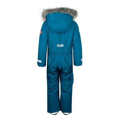 Kombinezon śnieżny dla dziewczynki/chłopca Trollkids Kids Kirkenes Snowsuit wodoodporny niebieski (387-174) Trollkids