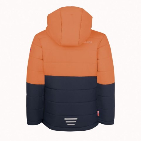 Kurtka narciarska dziecięca Trollkids Kids Hemsedal Snow Jacket XT zimowa wodoodporna pomarańczowa (513-176) Trollkids