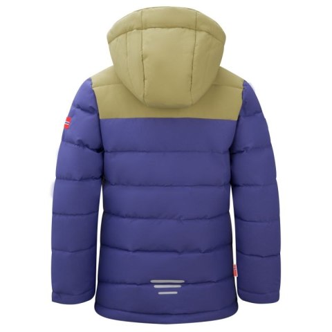 Kurtka ocieplana z kapturem dziewczęca Trollkids Girls Gryllefjord Jacket zimowa fioletowa (461-154) Trollkids