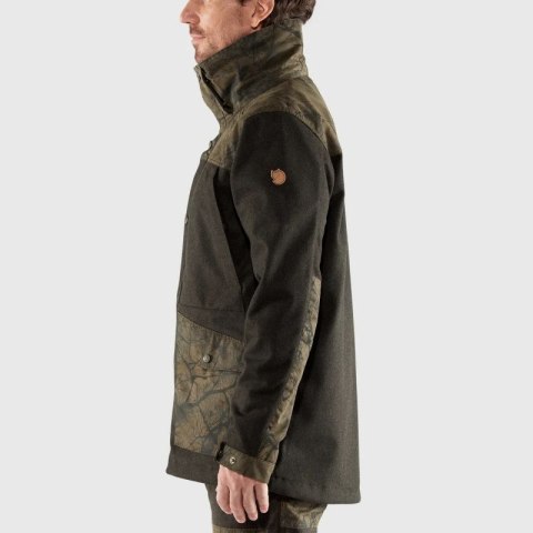 Kurtka softshellowa męska Fjällräven Värmland Wool Jacket M outdoorowa zielona (F86903-633-636) Fjällräven