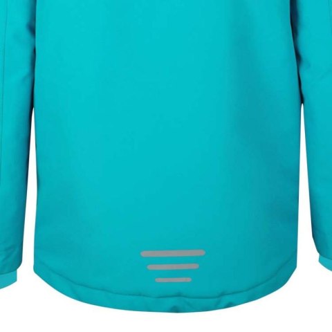Kurtka zimowa dziecięca Trollkids Kids Holmenkollen Snow Jacket Pro z kapturem turkusowa (913-125) Trollkids