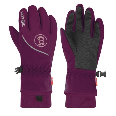 Rękawice softshell Trollkids Kids Trolltunga Glove dla chłopca/dziewczynki (931-229) Trollkids