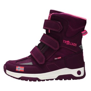 Śniegowce Trollkids Kids Lofoten Winter Boots wodoodporne Jr 159-422 Trollkids
