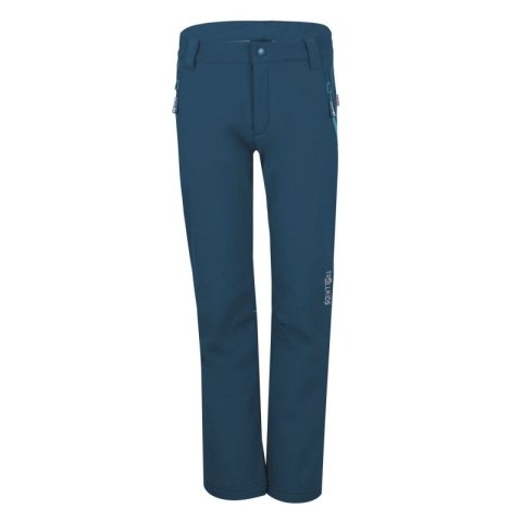 Spodnie softshell dziewczęce/chłopięce Trollkids Kids Fjell Softshell Pant niebieskie (117-142) Trollkids
