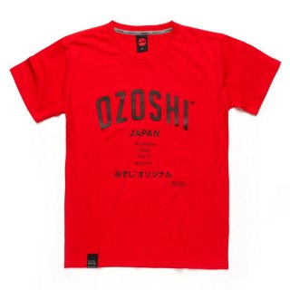 Koszulka Ozoshi Atsumi M Tsh czerwona O20TS007 Ozoshi