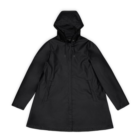 Kurtka, płaszcz przeciwdeszczowy Rains A-Line Jacket W3 W 18050 01 Rains