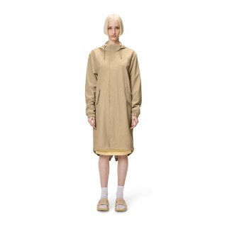 Kurtka, płaszcz przeciwdeszczowy Rains unisex Fishtail Parka W3 18140 24 SAND Rains