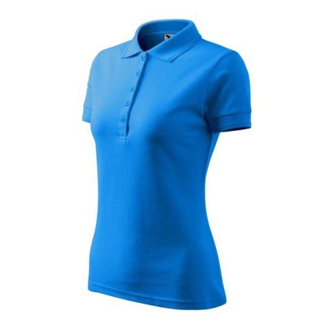 Koszulka polo damska Pique Polo (snorkel blue) Malfini