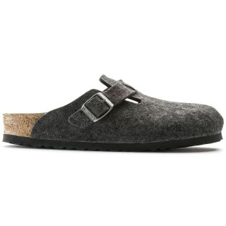 Klapki Birkenstock Boston FE Anthrazit 160371 Birkenstock